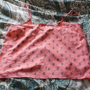 JACK  by BB Dakota tank top pink size large